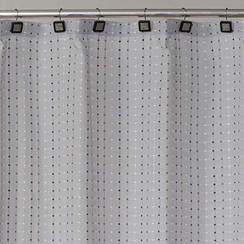 SKL Home by Saturday Knight Ltd. Hopscotch Fabric Shower Curtain, Gray 72x72