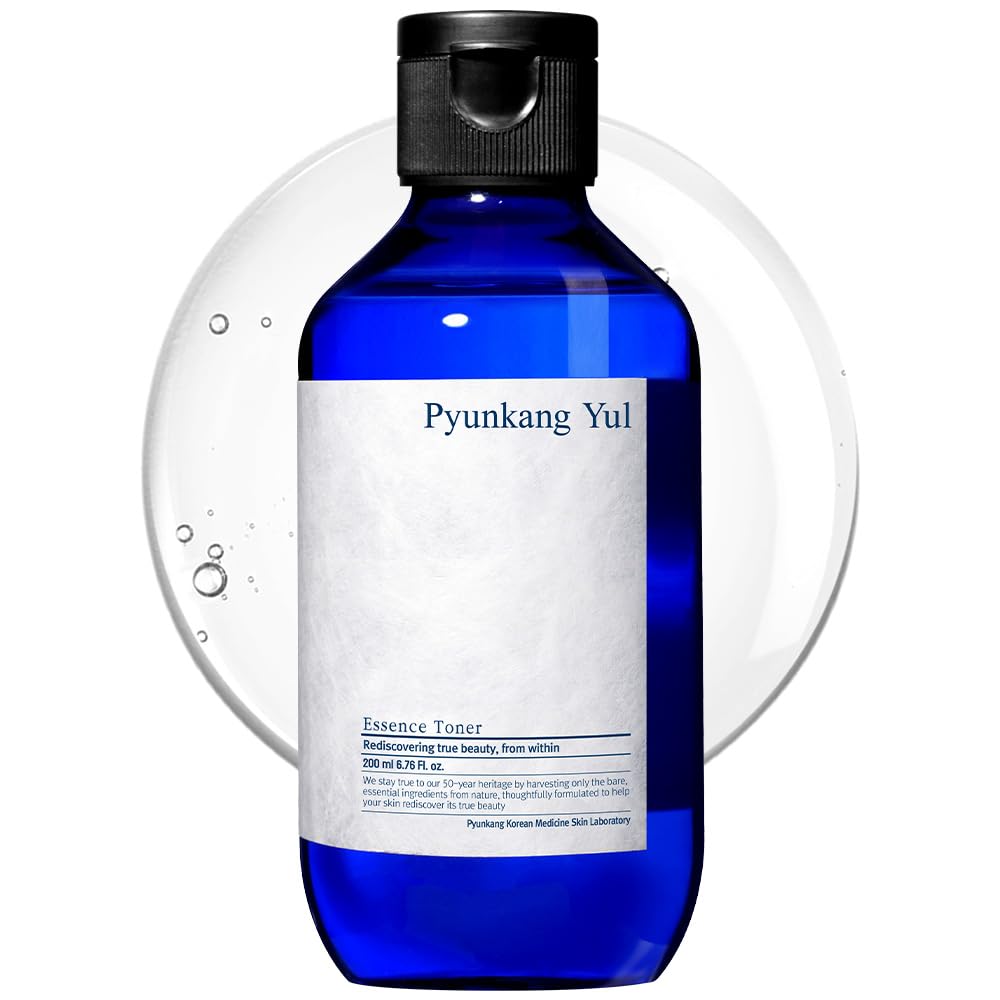 Pyunkang Yul PKY Essence Toner for Deep Hydration, Highly Concentrated Essence Facial Toner, Minimal Ingredients, Zero-Irritation, Korean Skincare (6.8 Fl. Oz, 200ml)