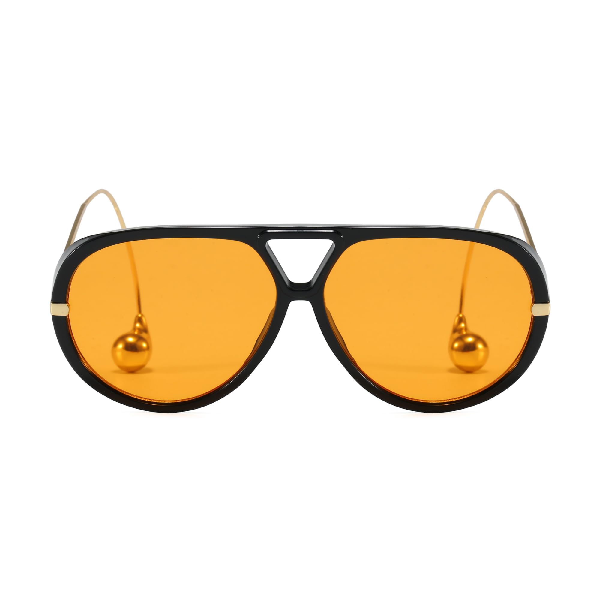 BOBUXLIIN Oversized Womens Aviator Sunglasses Retro Big Large Sunglasses for Women UV Protection Trendy Ladies Shades 2025
