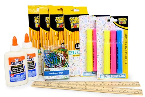 Mega Back to School Bundle - Perfect for Multiple Children Household - 154 Pieces