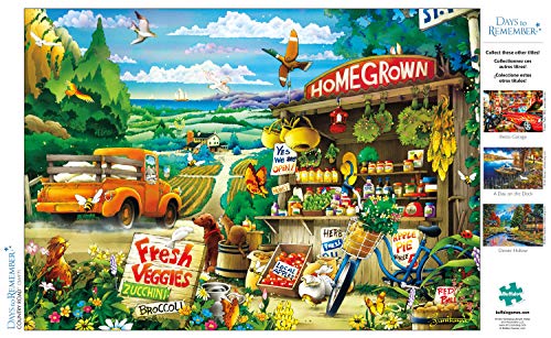 Buffalo Games - Days to Remember - Country Road - 500 Piece Jigsaw Puzzle Multicolor, 21.25"L X 15"W