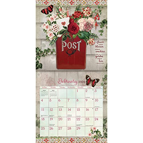 WSBL Botanical Garden 2024 12X12 Wall Calendar (24997001729)