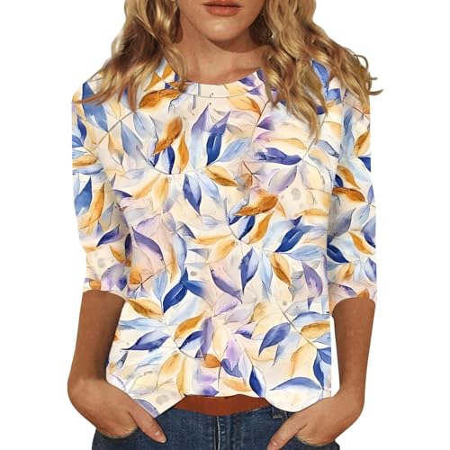 On Sále Cléarance Items for Women,Amazon Haul Items Under 20,3/4 Sleeve Shirts for Women,Cléarance Clothes Under 5.00,Womens Tshirts,Amazon Logo Shirt,Bargain Déals,Summer Blouses