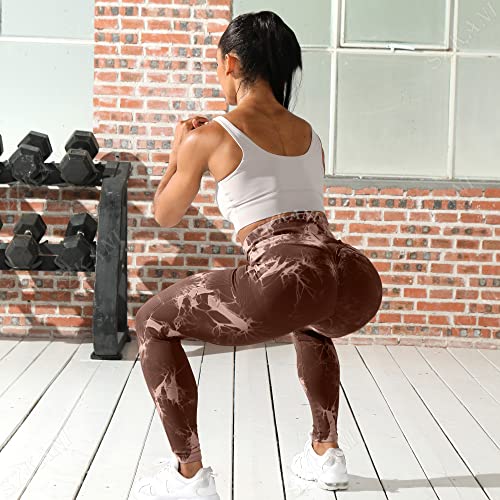 SZKANI Butt Lifting Leggings for Women Booty High Waisted Workout Yoga Pants Scrunch Butt Gym Seamless Booty Tight((C-Seamless)-Yellow,Medium)