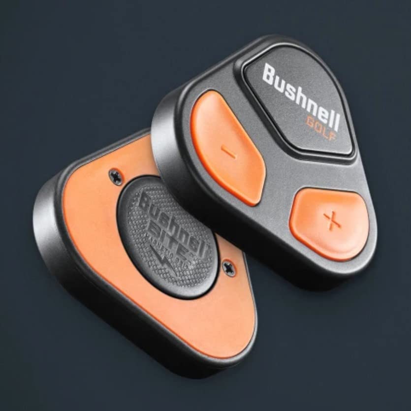 Wearable4U - Bushnell Wingman View Golf GPS Bluetooth Speaker with Ultimate Black Earbuds and Wall and Car Chargers Bundle