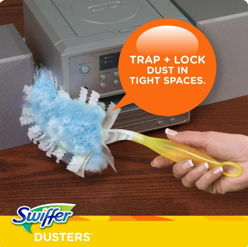 Swiffer Dusters Refill for Cleaning (1 Handle + 5 Refills)
