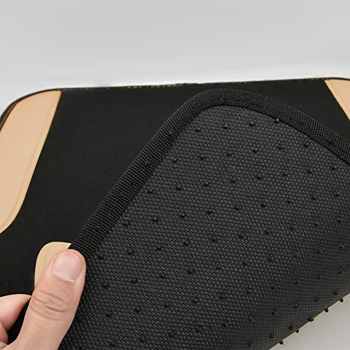 CAR PASS Waterproof Universal Fit Car Floor Mats, Car Mats Fit for SUV,Vans,sedans, Trucks,Set of 4pcs Car Carpet with Driver Heel Pad (Beige)