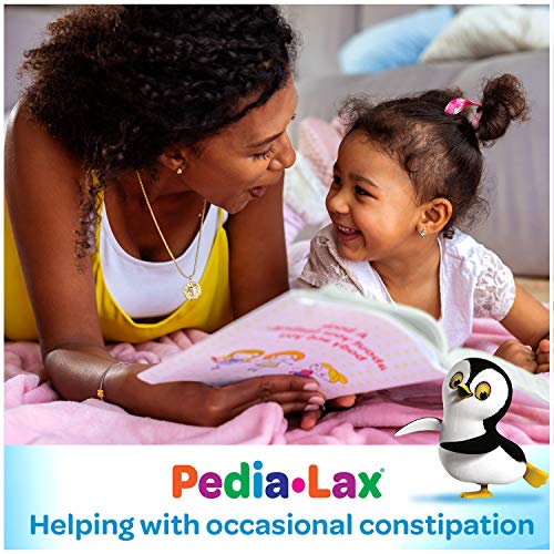 Pedia-Lax Laxative Liquid Glycerin Suppositories for Kids, Ages 2-5, 6 CT, 24 Pack