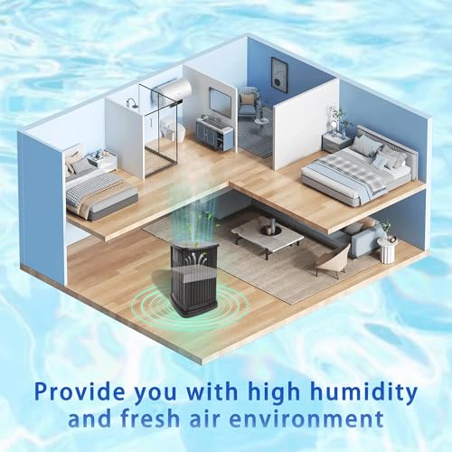 NISHCON 1043 Humidifier Wick Filters Replacement for Aircare EP9800 EP9500 EP9700 EP9R500 EP9R800 821000 826000 826800 831000 and Bemis Space Saver 800/8000 Series Pack of 2