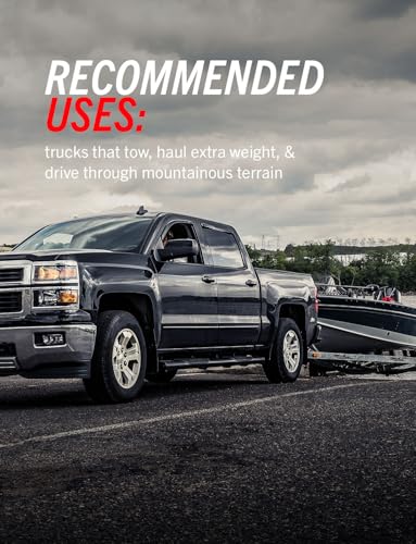 Power Stop Brake Kit For 2012-2018 Ford F-150 6 Lug - Rear Truck & Tow Carbon Fiber Ceramic Brake Pads and Drilled and Slotted Brake Rotor Replacement, K6271-36