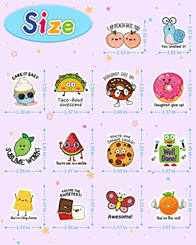 Benresive 100 Pcs Inspirational Stickers for Adults, Motivational Water Bottle Stickers, Positive Affirmation Mental Health Stickers, Scrapbook Vision Board Encouraging Stickers for Kids Adults