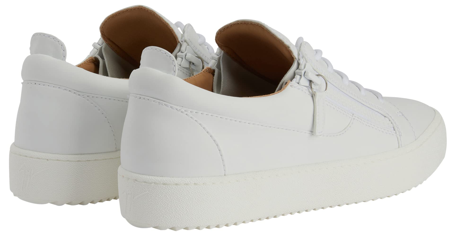 Giuseppe Zanotti, Frankie Low-Top Sneakers Fabric, 7.5, White