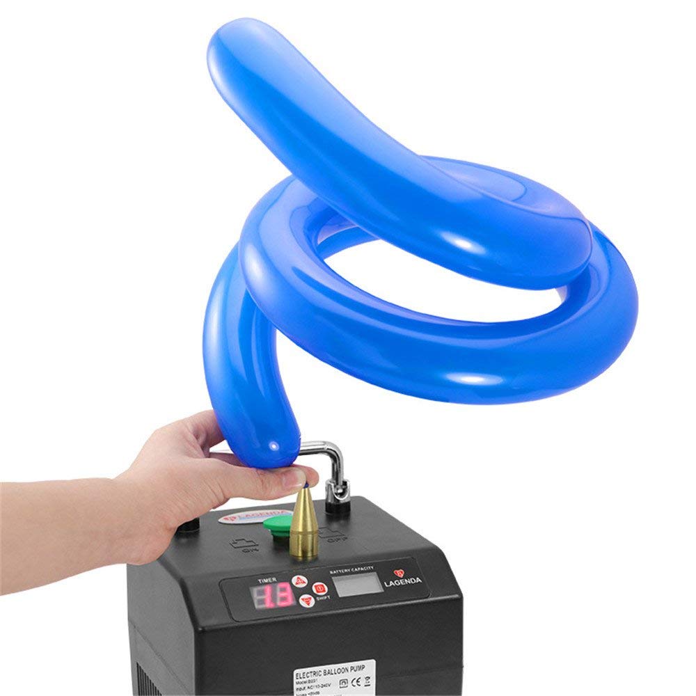 Lagenda B231 Electric Air Inflator Singel Nozzle Digital Timer Electric Balloon Inflator