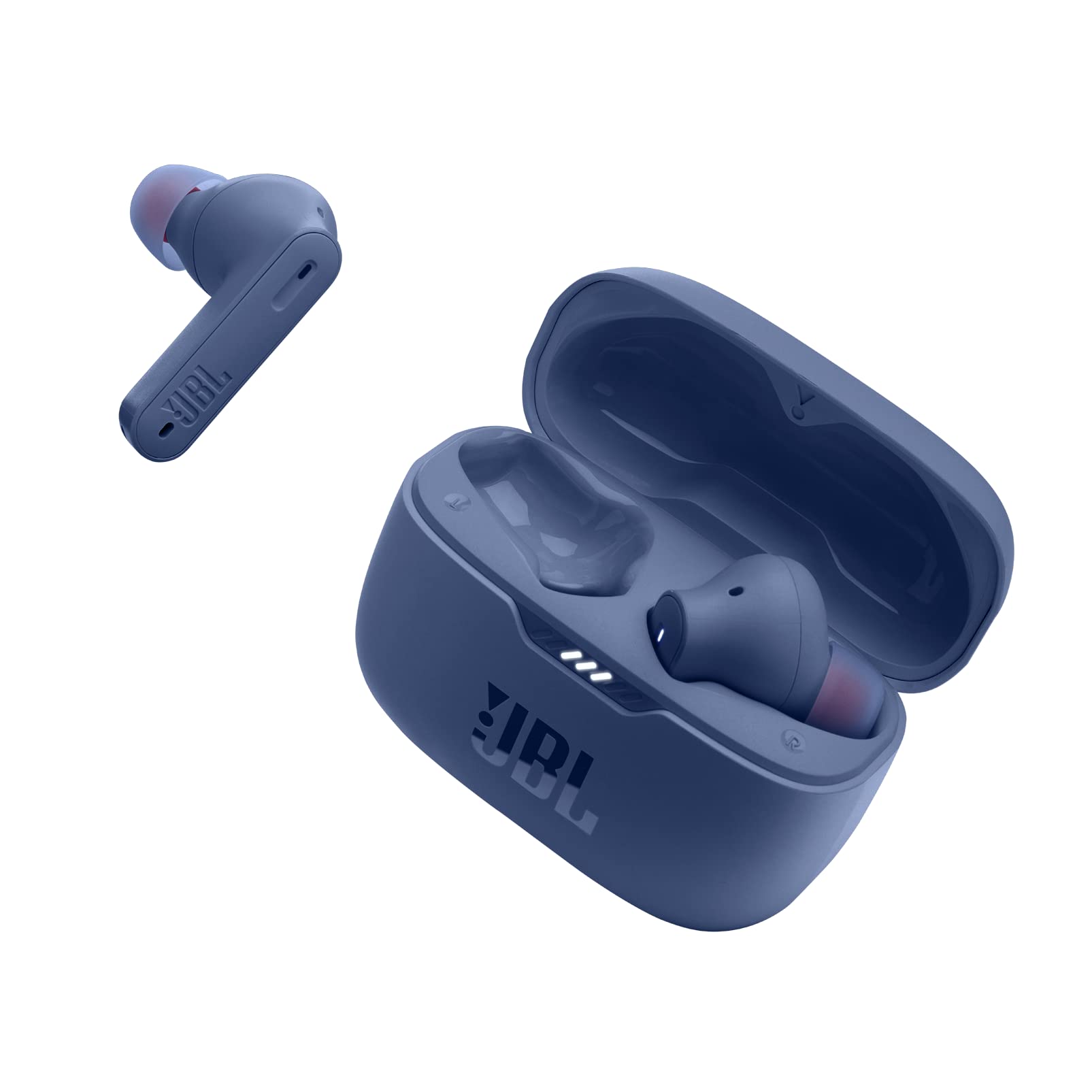 JBL Tune 230NC TWS - True Wireless In-Ear Headphones, Active Noise Cancelling with Smart Ambient, JBL Pure Bass Sound, 4 mics for perfect voice calls, IPX4, 40Hrs of battery life (Blue)