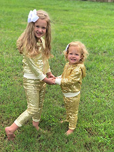 Cilucu Toddler Baby Sequin Jackets Girls Boys Glitter Zipper Coat Sparkle Jacket for Toddler Birthday Christmas Clothes Long Sleeve Bomber Silver White 3-4T