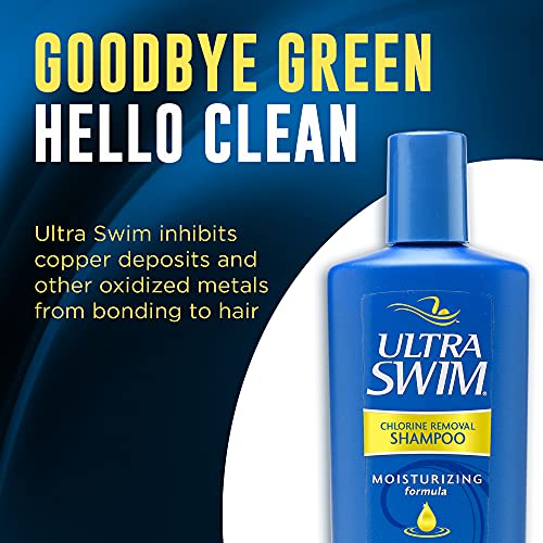 UltraSwim Chlorine Removal Shampoo, Moisturizing Formula (Packaging may vary), blue, 7 Fl Oz (Pack of 1)