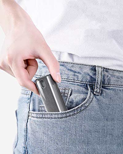YTT Screen Cleaner, All-in-One Spray & Wipe Cleaner, with Transparent Protective Shell for All Phones, Laptop and Tablet Screens (Gray)