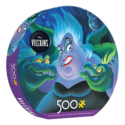 Ceaco - Disney Round - Villains Round - 500 Piece Jigsaw Puzzle