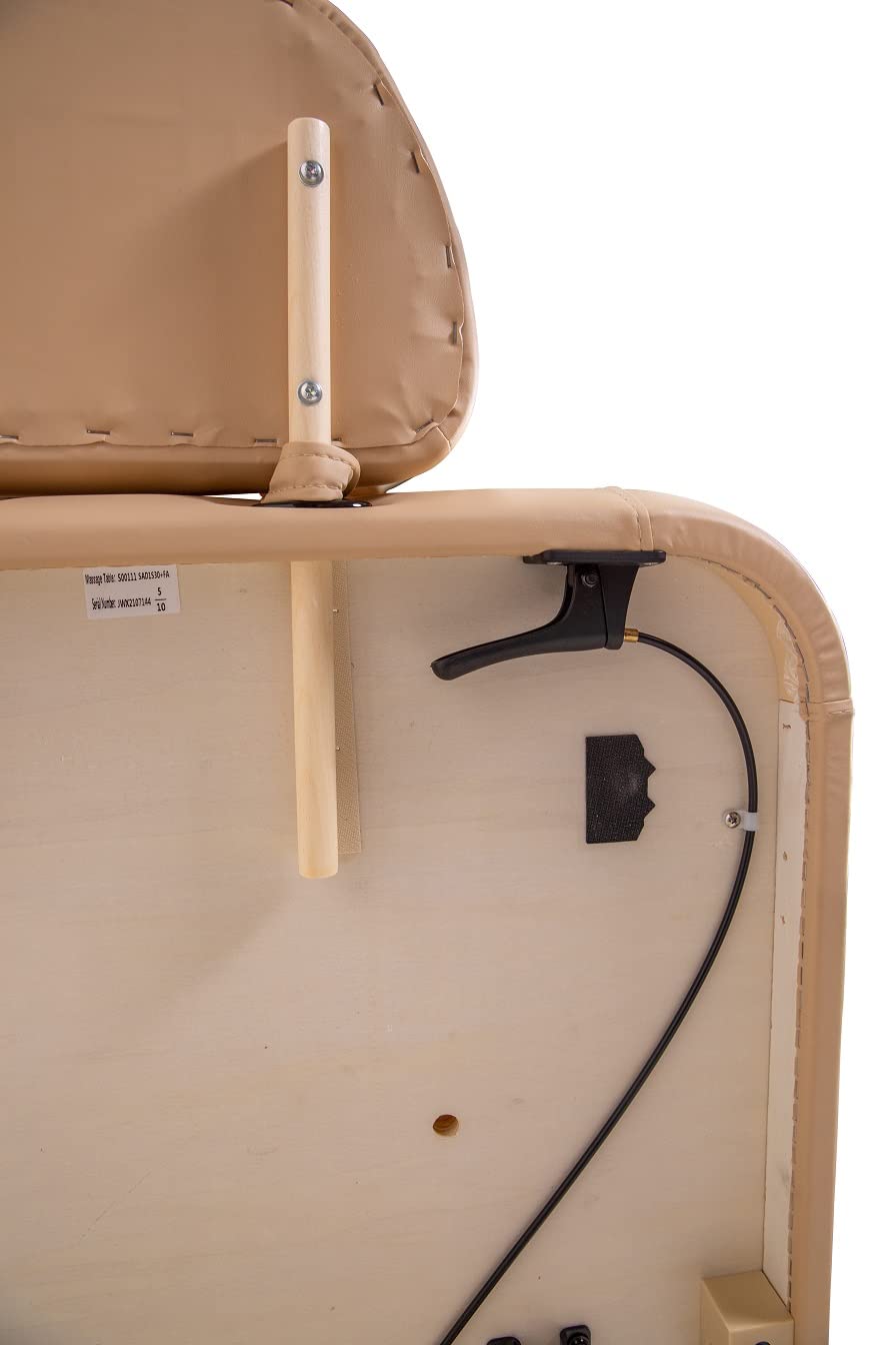 Spa Luxe - Deluxe Stationary Spa Table (Includes Headrest & Arm Rests)