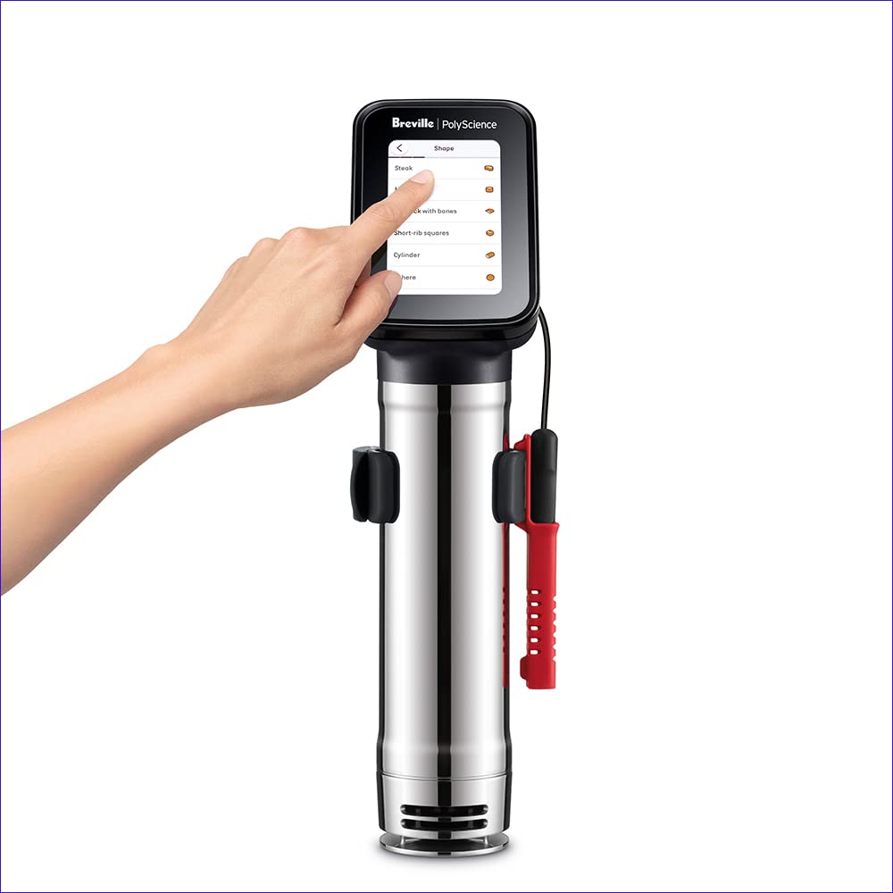 Breville Polyscience HydroPro Plus Sous Vide Immersion Circulator, 1450 Watt, Bluetooth, Stainless, CSV750PSS1BUC1