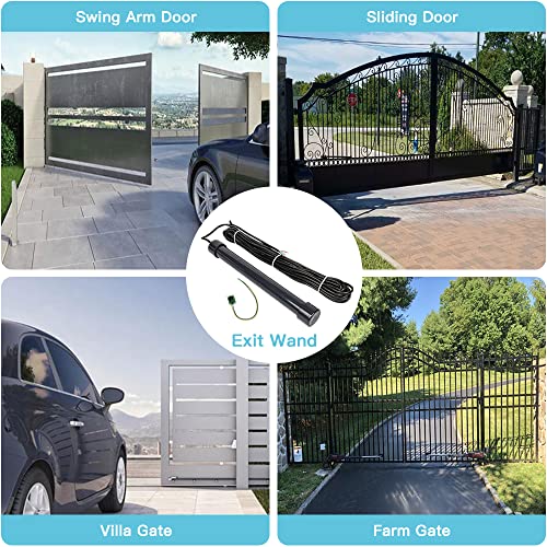 Automatic Sensor Gate Opener Exit Wand Car Detector Gate Open Automatically,Exit Wand Driveway Car Vehicle Detector,Easy Installation