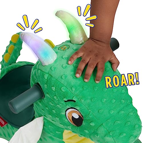 Toddler Toys 2-3, Baby Toys for Kids, One Year Old Girl Birthday Gifts and 1 Year Old Boy Gifts, Radio Flyer Jade The Magical Touch Dragon, for Ages 1-3, Green
