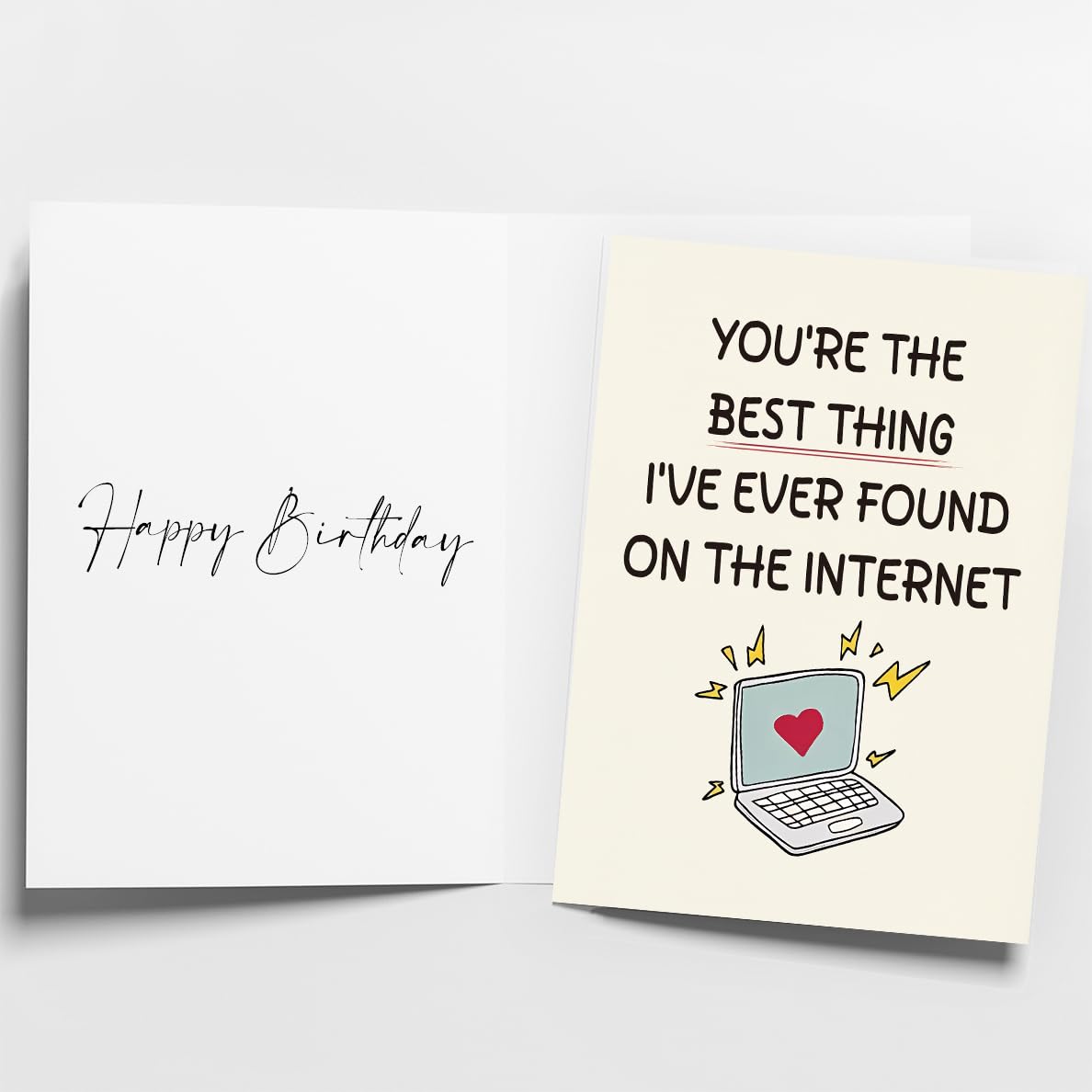 WowBefun Husband Birthday Card | Funny Birthday Cards for Men, Boyfriend, Husband, and Him | Happy Anniversary & Birthday Gifts for Men | Valentine Day Gifts & Card