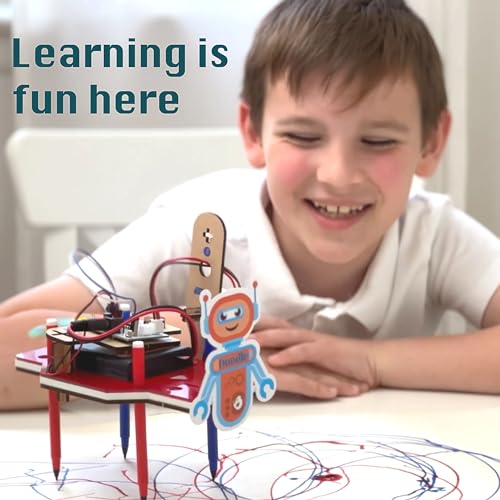 ButterflyEdufields 10in1 STEM Robotics Kit for Kids Ages 8-10-12 | DIY Electronics Engineering Sensors Toy | Science Kits for Kids Age 8-10-12 Years Boys and Girls | Best Educational Birthday Gift
