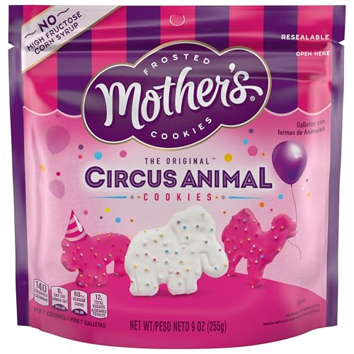 MOTHER'S Original Circus Animal Frosted Cookies 9oz / 255g