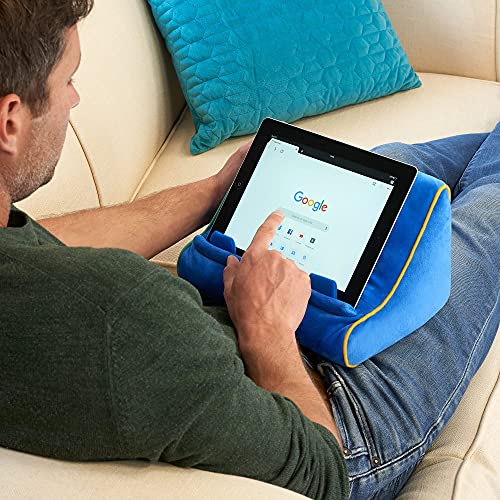 Book Couch iPad Stand | Tablet Stand | Book Holder| Reading Pillow | Reading in Bed at Home | Tablet Lap Rest Cushion | Fun Novelty Gift Idea for Readers, Book Lovers | Phones and eReaders (Black)