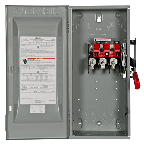 Siemens HNF363 100-Amp 3 Pole 600-volt 3 Wire Non-Fused Heavy Duty Safety Switches