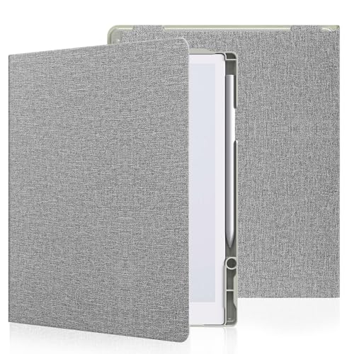 E NET-CASE Case for Remarkable 2 Tablet 10.3 inch, Slim Lightweight Folio Design, Cover for Remarkable 2 Digital Paper with Pencil Holder (Gray)