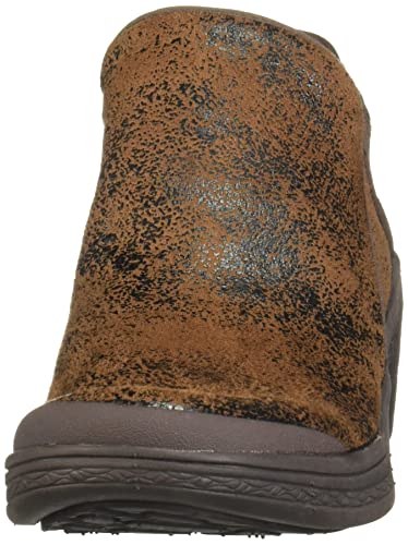 BZees Women's Domino Ankle Boot, Whiskey Fabric, 6.5