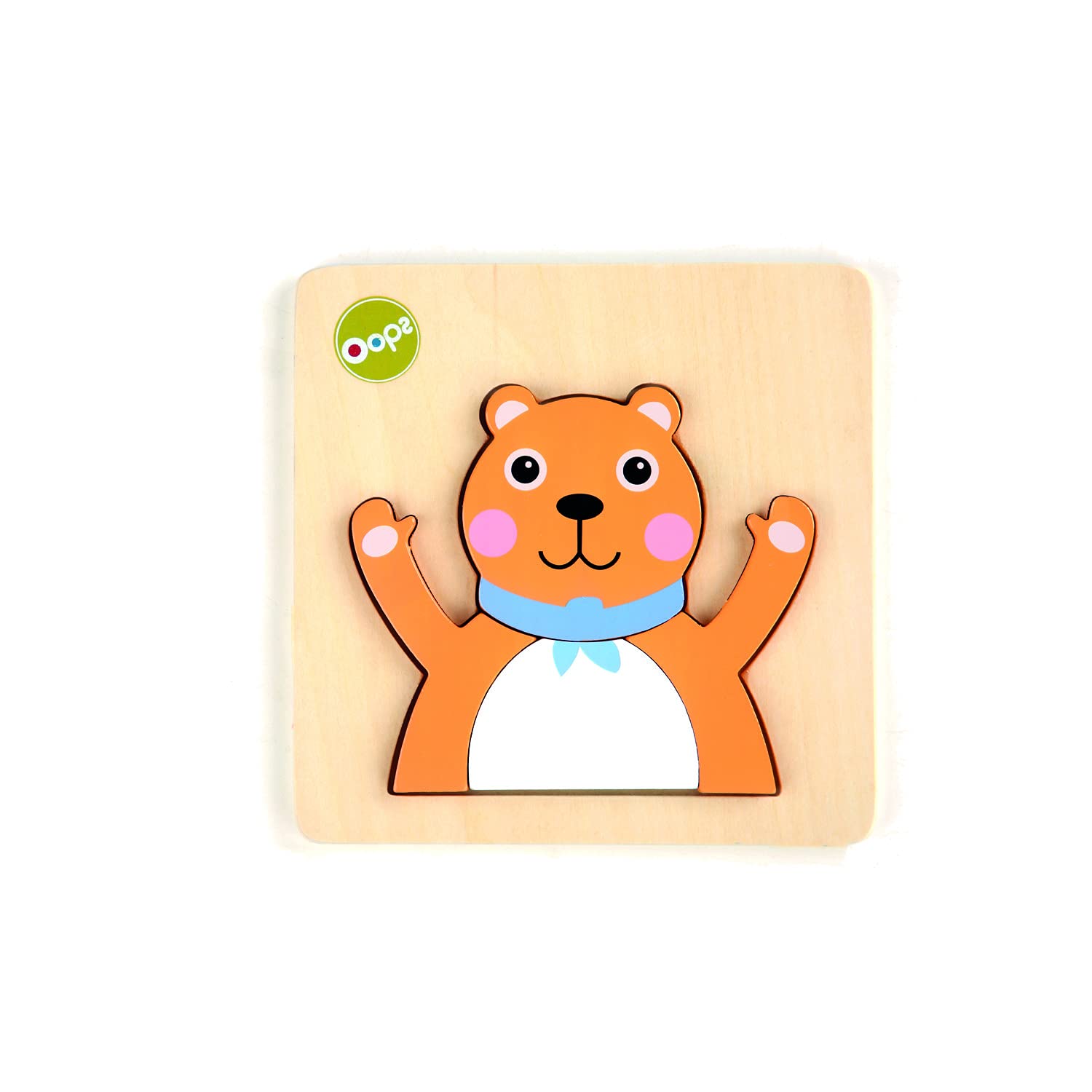 Oops Toddler Puzzle Build & Match, Bear