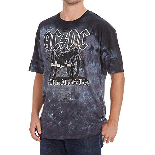 Liquid Blue Men's AC/DC Cannon T-Shirt, Multi, Medium