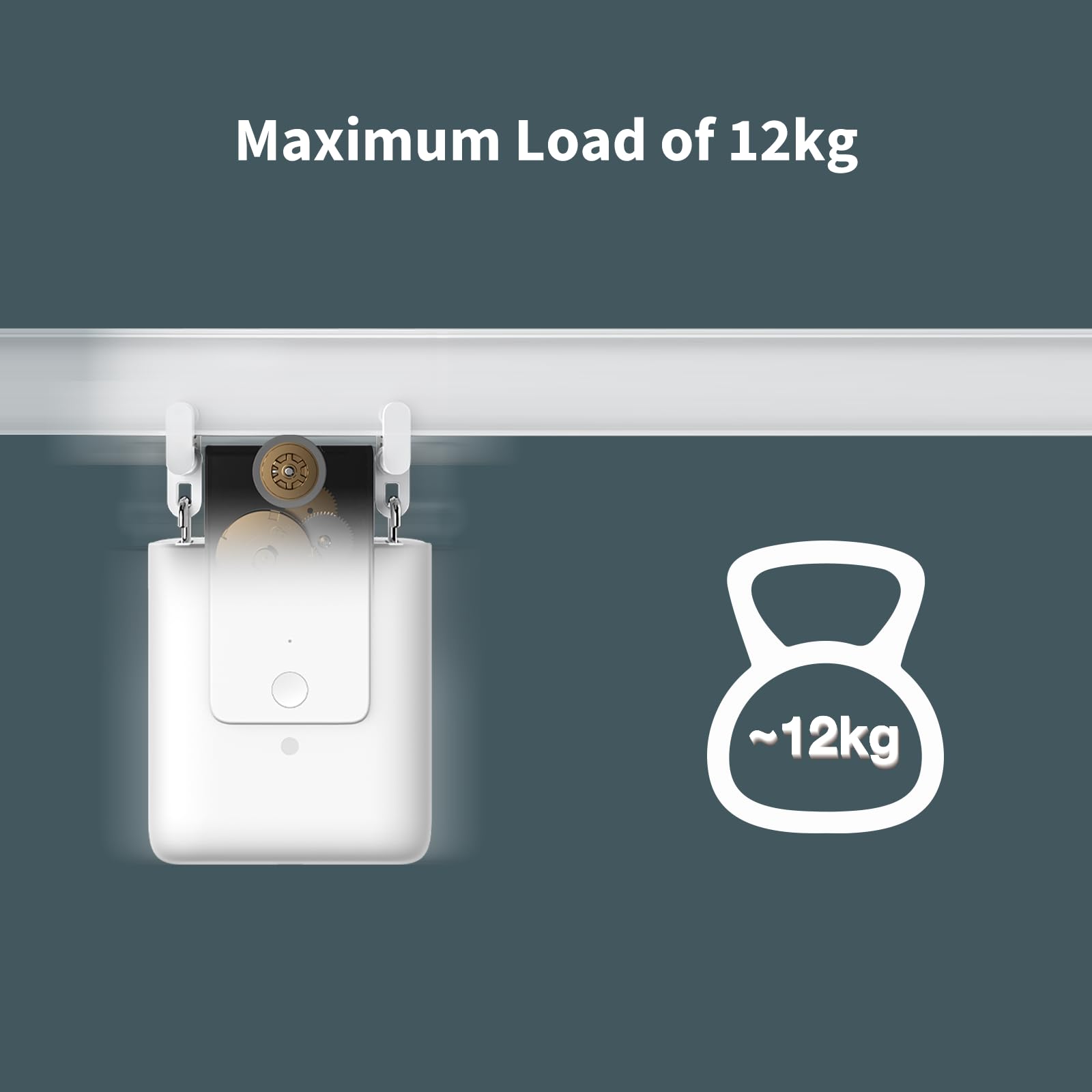 Aqara Smart Curtain Motor E1(Track Version, 1 Pack), Requires AQARA Zigbee 3.0 HUB, Electric Curtain Driver for Remote Control and Home Automation, Support HomeKit, Alexa, Google Assistant and IFTTT