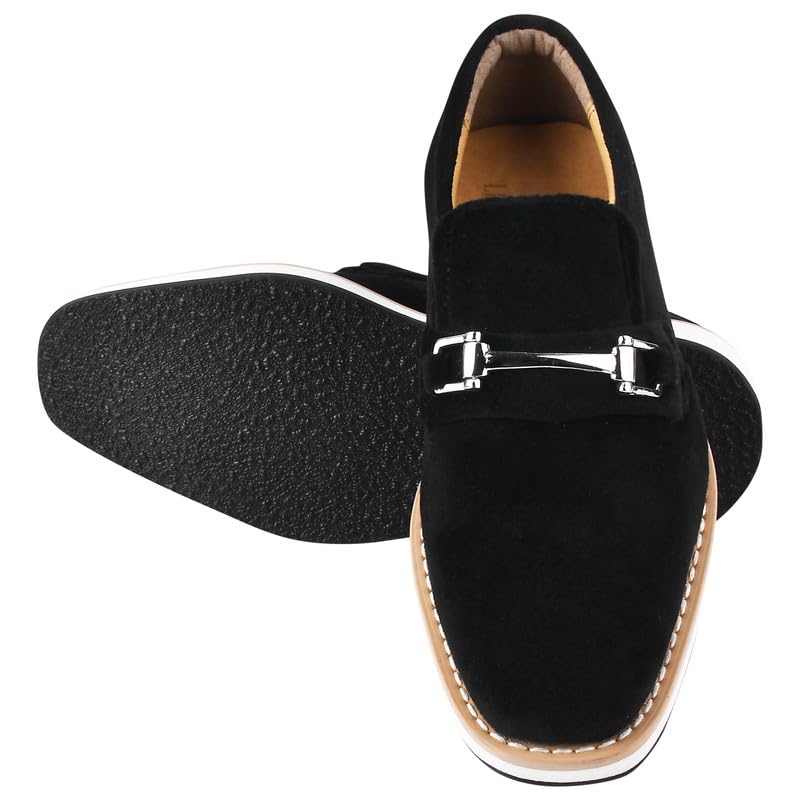 LIBERTYZENO Boys Shoes Velvet Print Penny Loafers and Slip On Wedding Party Kids Shoes Rachel Lavender 12 Little Kids