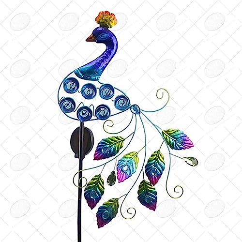 Red Carpet Studios 34357 Solar Stake, Peacock