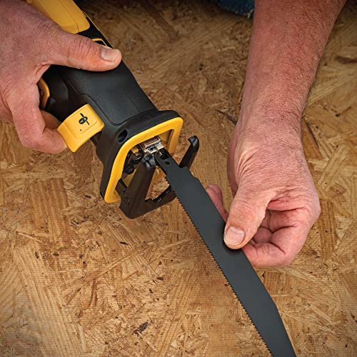 DEWALT 20V MAX* XR Reciprocating Saw, Compact, Tool Only (DCS367B), Black