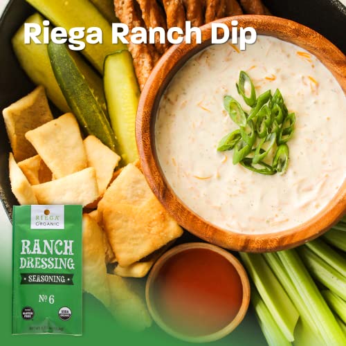 Riega Organic Ranch Dressing Seasoning, 0.55 Ounce (Pack of 1)