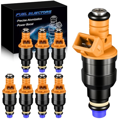 YZHIDIANF Upgraded 0280150943 Fuel Injectors Fit For:-Ford F150 4.6L 1997-2003 5.4L 1997-2002 For:-Mustang 1996-2004 F250 F350 E150 E250 E350 Bronco, For:-Lincoln Navigator, 5.0L 5.4L (8 Pcs)