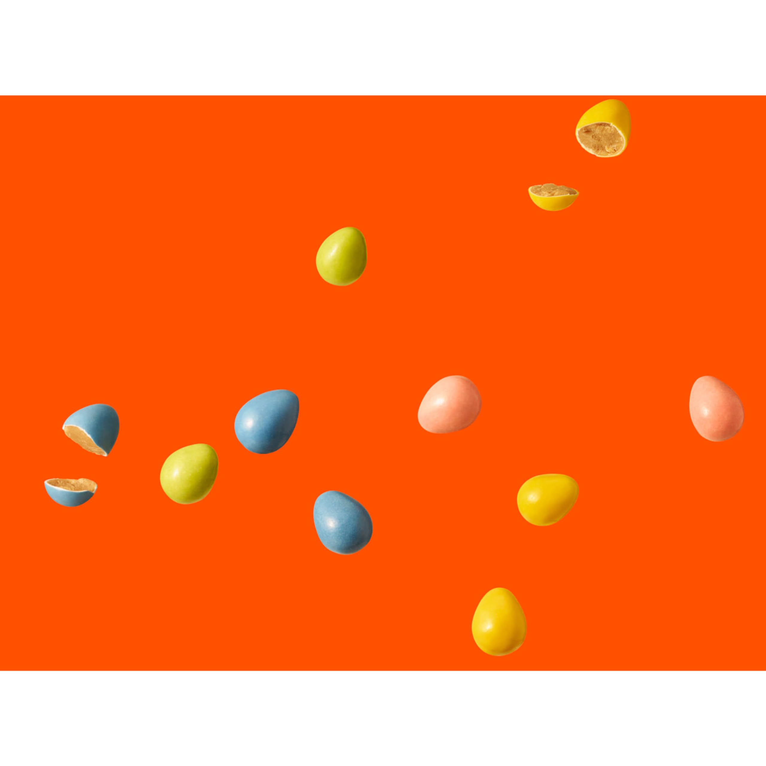 REESE'S PIECES Peanut Butter Eggs, Easter Candy Bag, 10.8 oz