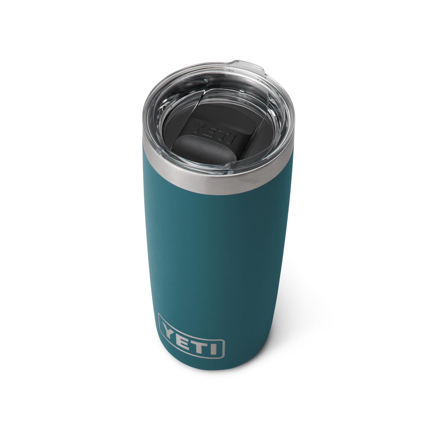 YETI Rambler 10 oz Tumbler, Stainless Steel, Vacuum Insulated with MagSlider Lid, Agave Teal