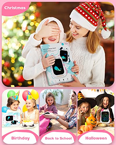 Bravokids Toys for Girls Age 3-7, LCD Writing Tablet for Kids, Drawing Tablet for Toddler Gifts, Erasable Drawing Tablet Doodle Board, Birthday Christmas Gifts