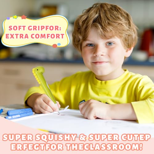 Pipigaty Kawaii Pens Squishies 10pk, gel ink Animals Fun Stationary, Great for Stress Relief, Cute Sponge Pens Set for Students With 20 Refills for Kids Students School Office
