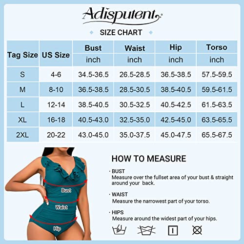 One Piece Swimsuits for Women Tummy Control Vintage Shirred Bikini Swimwear Ruffled High Cut Monokini Bathing Suits Brown S