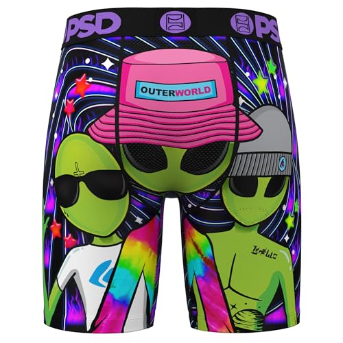 PSD Men's Trop Stoney Buds Boxer Briefs, Multi, S