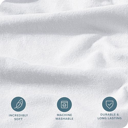 Bare Home Flannel Duvet Cover Set - Full/Queen - 100% Cotton, Velvety Soft Heavyweight Premium Flannel, Double Brushed - Includes Sham Pillow Covers (Full/Queen, Feelin' Foxy)