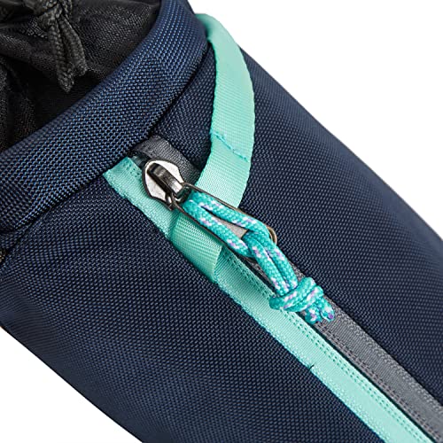 Travelon Greenlander Sustainable Anti-Theft Insulated Water Bottle Bag, Galaxy Blue