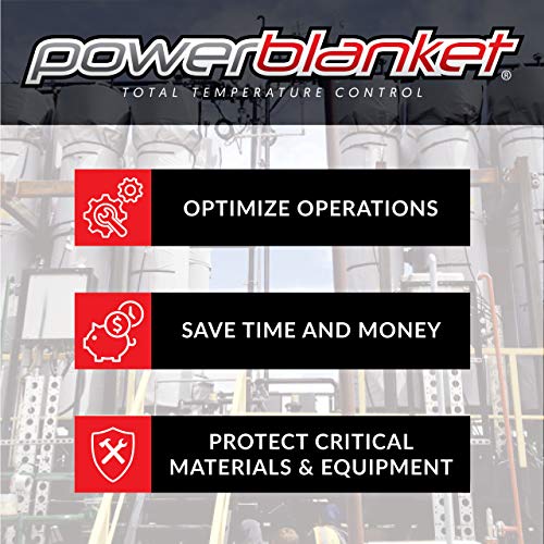 Powerblanket Xtreme GCW420G Insulated Gas Cylinder Warmer Designed for 420 Pound Tank - Propane Tank Heater - Rugged Alloy Vinyl Shell